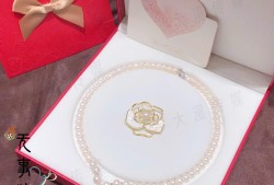 天然和田玉珍珠项链